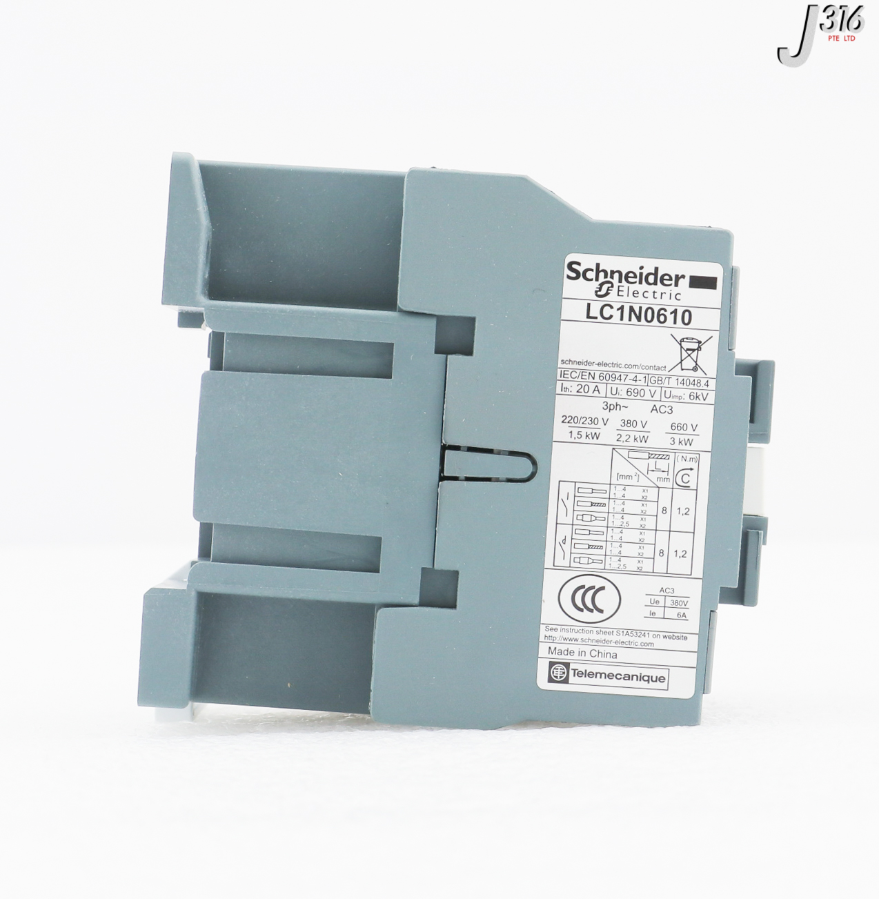 レンジ 33703 SCHNEIDER ELECTRIC EASYPACT, LC1N0610M5N (NEW) LC1N0610 | eBay